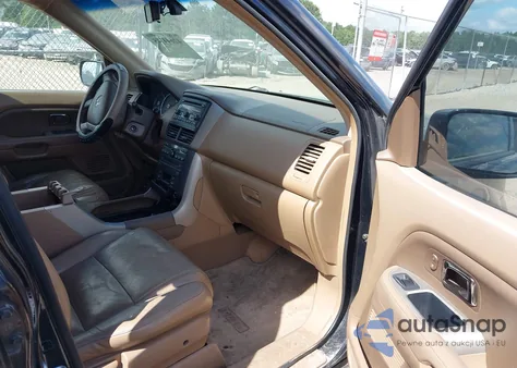 2006 Honda Pilot Ex-L из США, поврежденный, VIN 2HKYF18696H560224